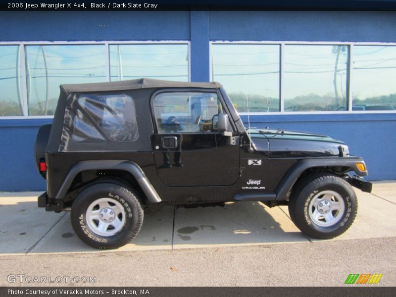 Black / Dark Slate Gray 2006 Jeep Wrangler X 4x4