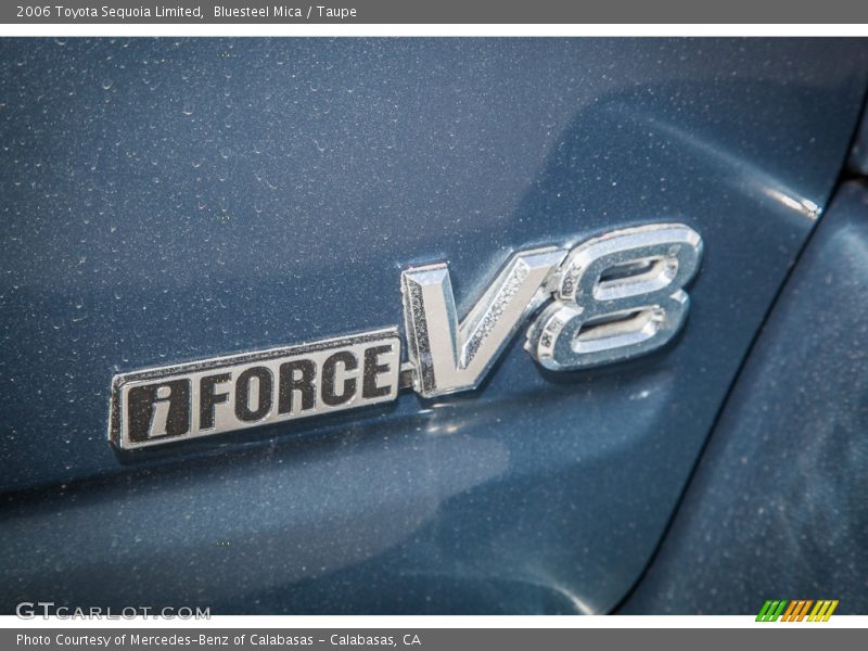 Bluesteel Mica / Taupe 2006 Toyota Sequoia Limited