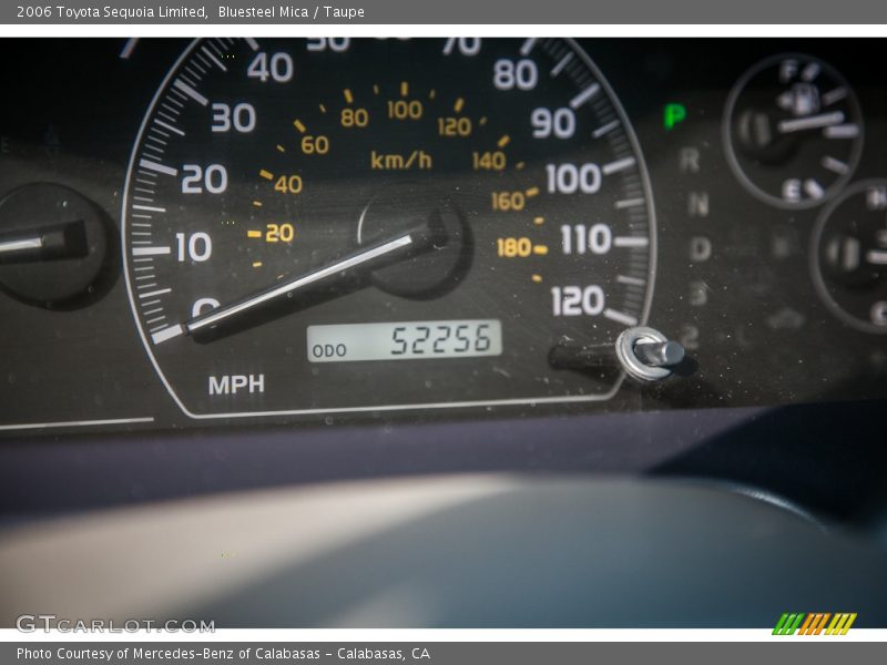 Bluesteel Mica / Taupe 2006 Toyota Sequoia Limited