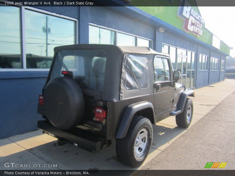 Black / Dark Slate Gray 2006 Jeep Wrangler X 4x4