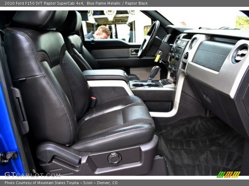 Blue Flame Metallic / Raptor Black 2010 Ford F150 SVT Raptor SuperCab 4x4