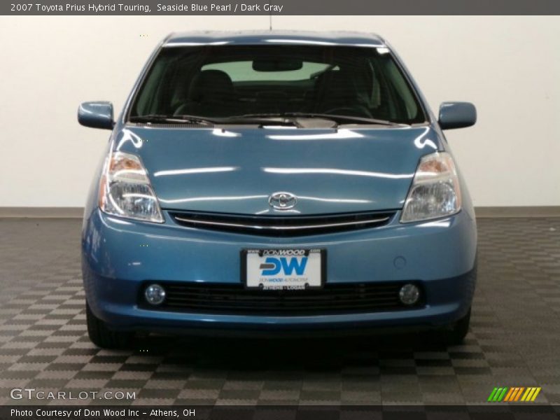 Seaside Blue Pearl / Dark Gray 2007 Toyota Prius Hybrid Touring