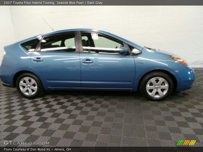 Seaside Blue Pearl / Dark Gray 2007 Toyota Prius Hybrid Touring