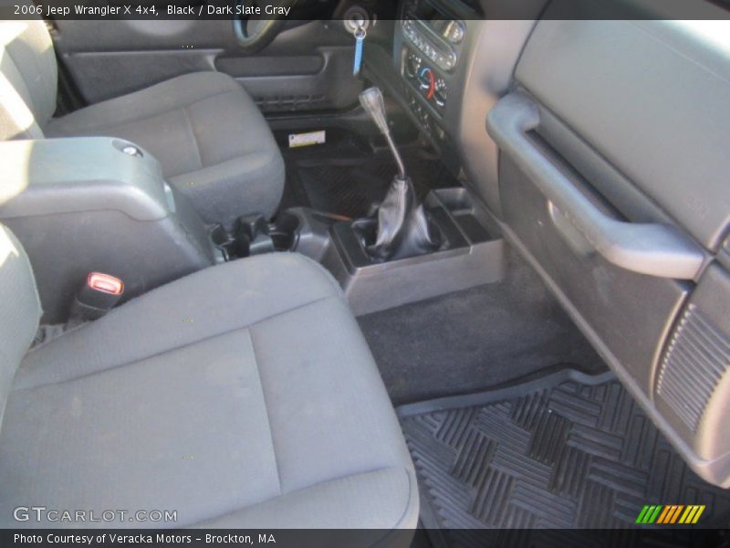 Black / Dark Slate Gray 2006 Jeep Wrangler X 4x4