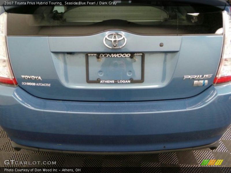 Seaside Blue Pearl / Dark Gray 2007 Toyota Prius Hybrid Touring