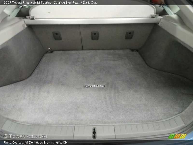 Seaside Blue Pearl / Dark Gray 2007 Toyota Prius Hybrid Touring