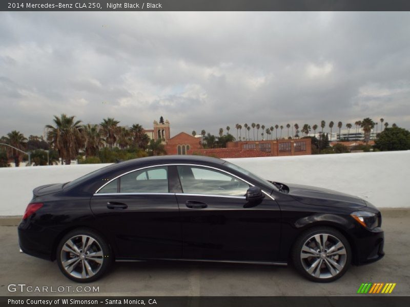 Night Black / Black 2014 Mercedes-Benz CLA 250