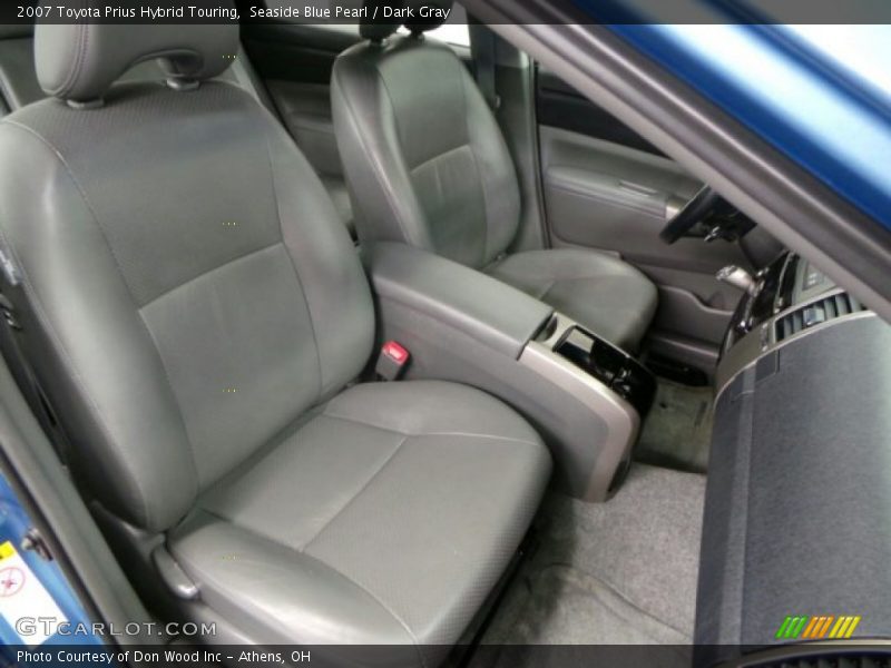 Seaside Blue Pearl / Dark Gray 2007 Toyota Prius Hybrid Touring