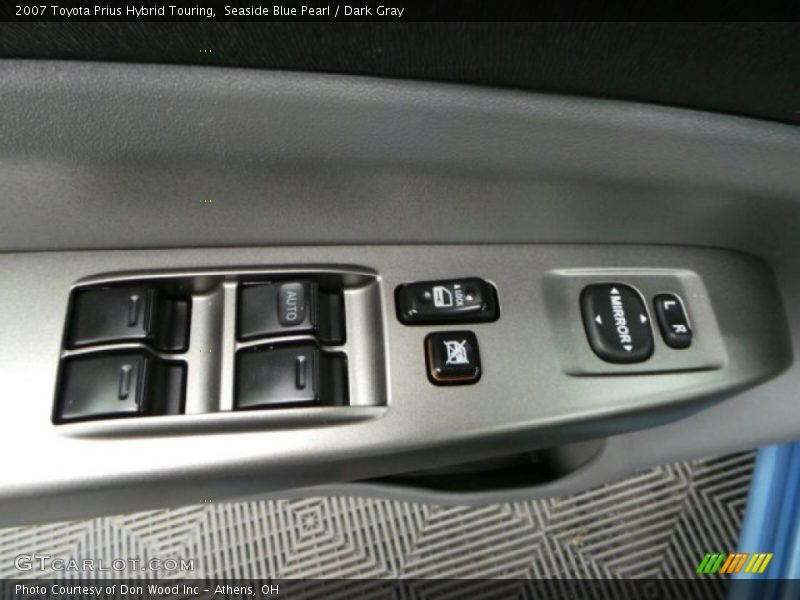 Seaside Blue Pearl / Dark Gray 2007 Toyota Prius Hybrid Touring