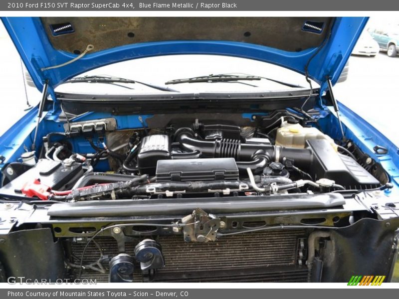 Blue Flame Metallic / Raptor Black 2010 Ford F150 SVT Raptor SuperCab 4x4