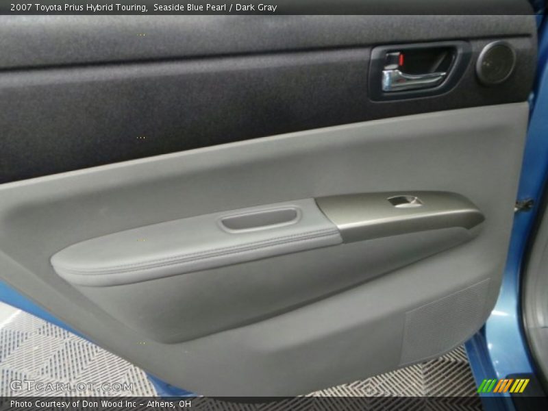 Seaside Blue Pearl / Dark Gray 2007 Toyota Prius Hybrid Touring