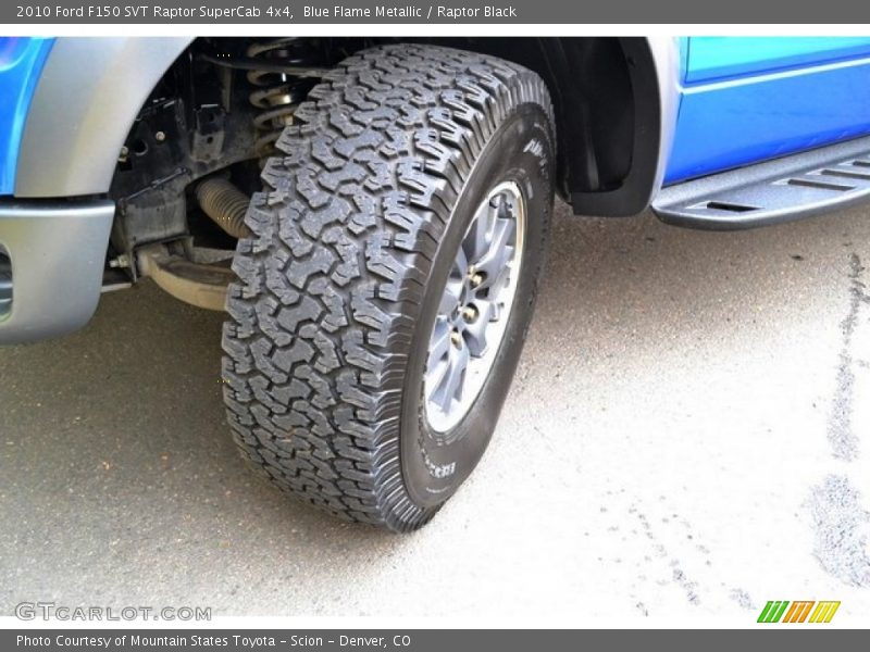 Blue Flame Metallic / Raptor Black 2010 Ford F150 SVT Raptor SuperCab 4x4