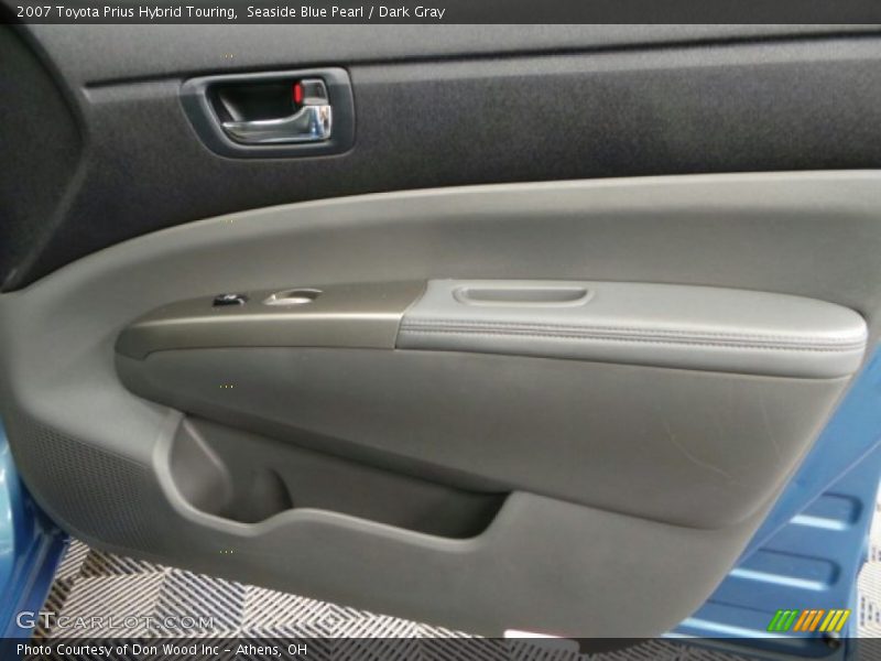 Seaside Blue Pearl / Dark Gray 2007 Toyota Prius Hybrid Touring