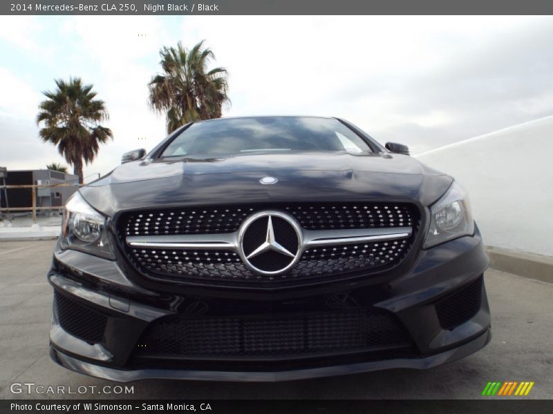 Night Black / Black 2014 Mercedes-Benz CLA 250