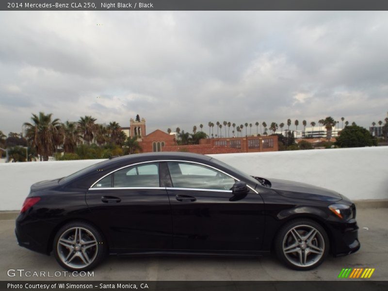 Night Black / Black 2014 Mercedes-Benz CLA 250