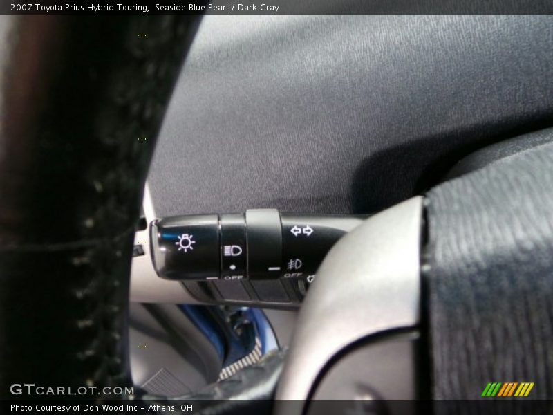 Seaside Blue Pearl / Dark Gray 2007 Toyota Prius Hybrid Touring
