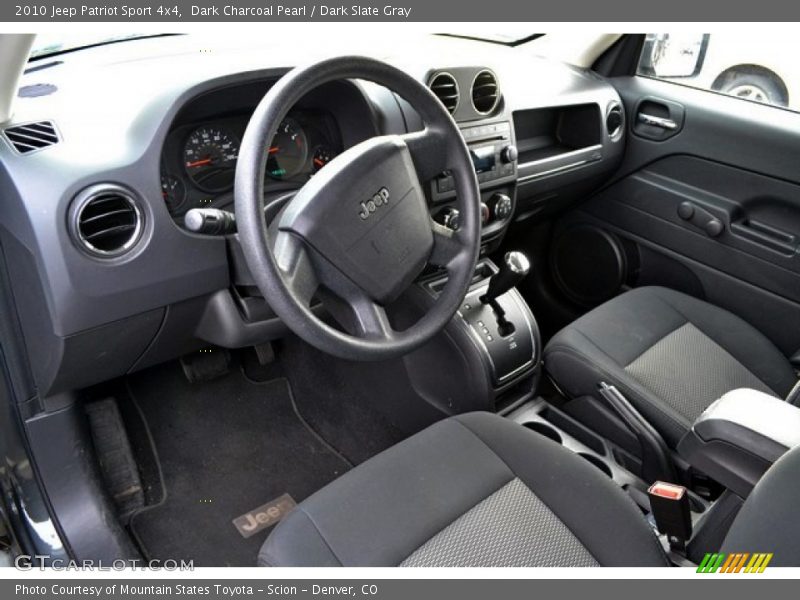 Dark Charcoal Pearl / Dark Slate Gray 2010 Jeep Patriot Sport 4x4
