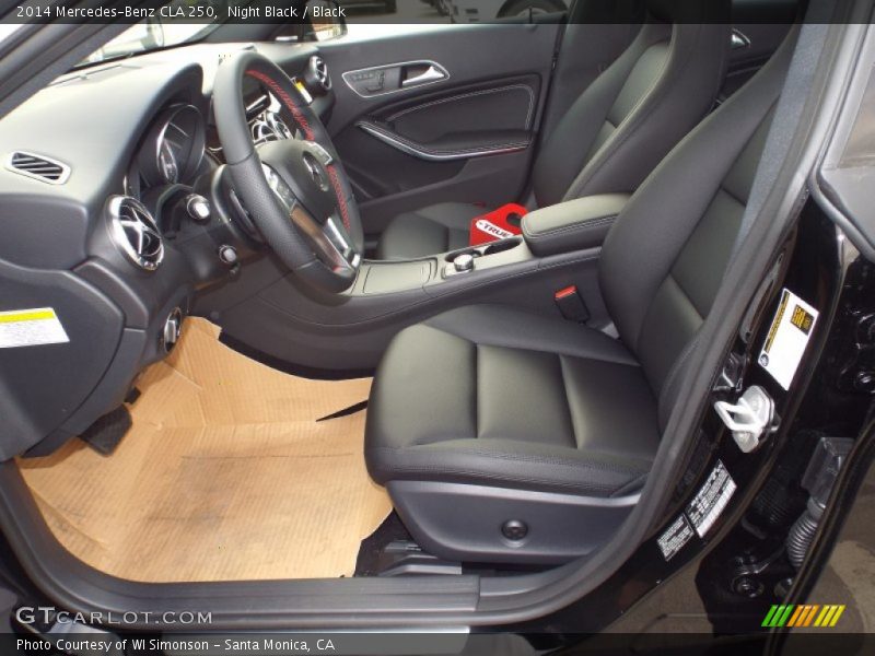 Night Black / Black 2014 Mercedes-Benz CLA 250