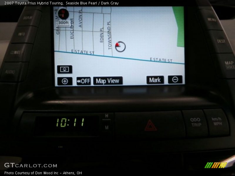 Seaside Blue Pearl / Dark Gray 2007 Toyota Prius Hybrid Touring