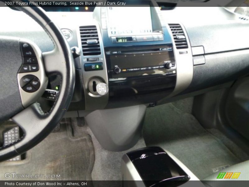 Seaside Blue Pearl / Dark Gray 2007 Toyota Prius Hybrid Touring