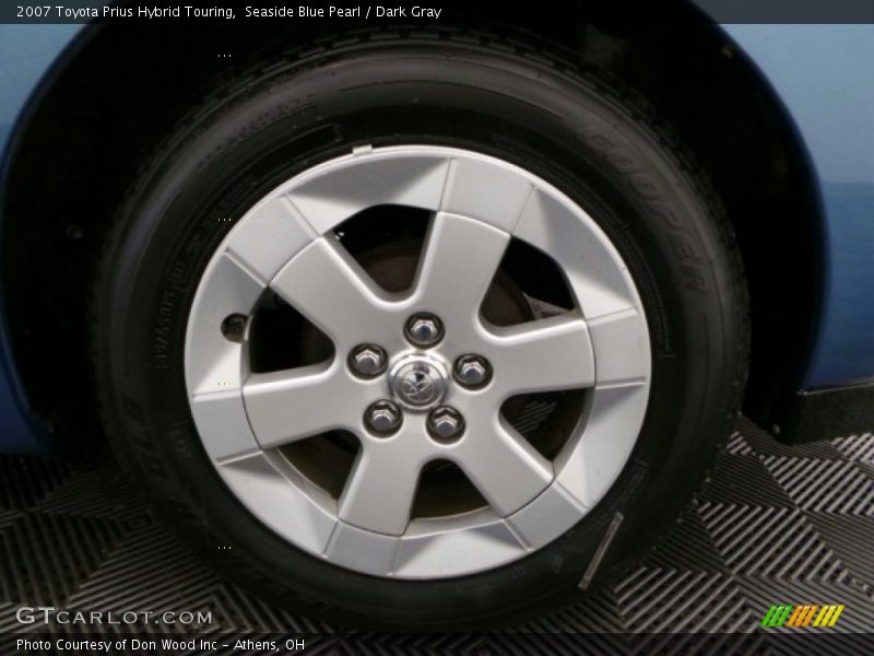 Seaside Blue Pearl / Dark Gray 2007 Toyota Prius Hybrid Touring