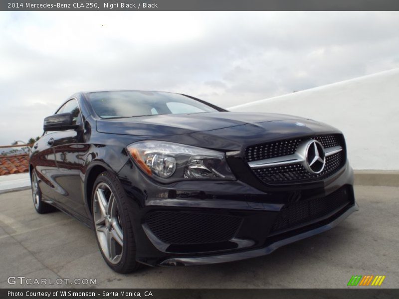 Night Black / Black 2014 Mercedes-Benz CLA 250