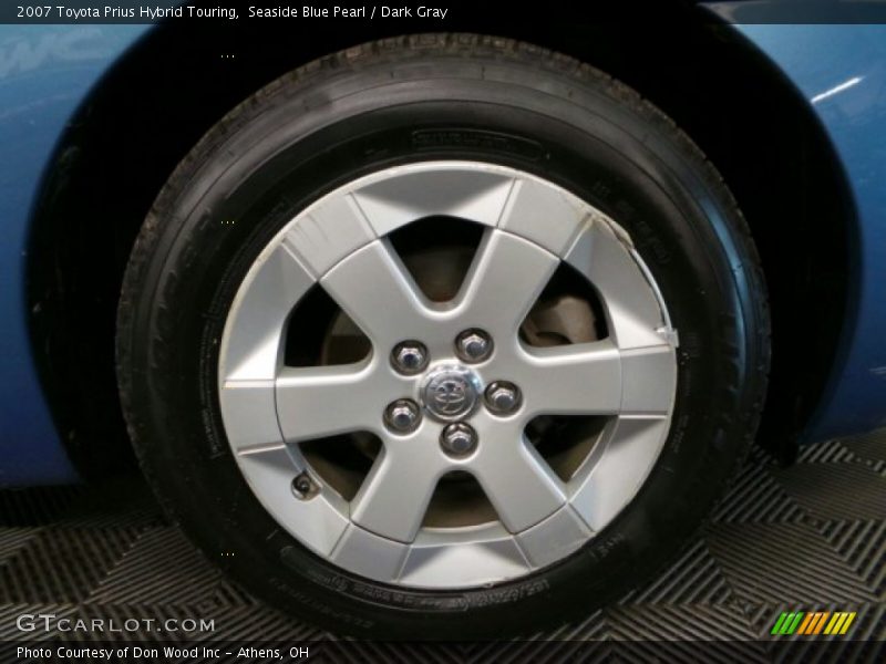 Seaside Blue Pearl / Dark Gray 2007 Toyota Prius Hybrid Touring