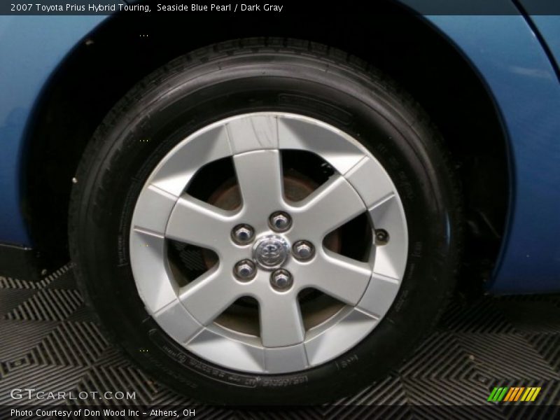Seaside Blue Pearl / Dark Gray 2007 Toyota Prius Hybrid Touring