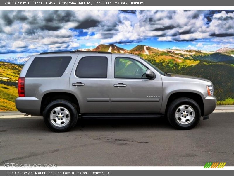 Graystone Metallic / Light Titanium/Dark Titanium 2008 Chevrolet Tahoe LT 4x4