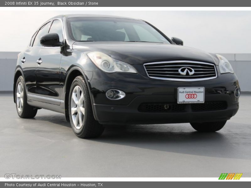 Black Obsidian / Stone 2008 Infiniti EX 35 Journey