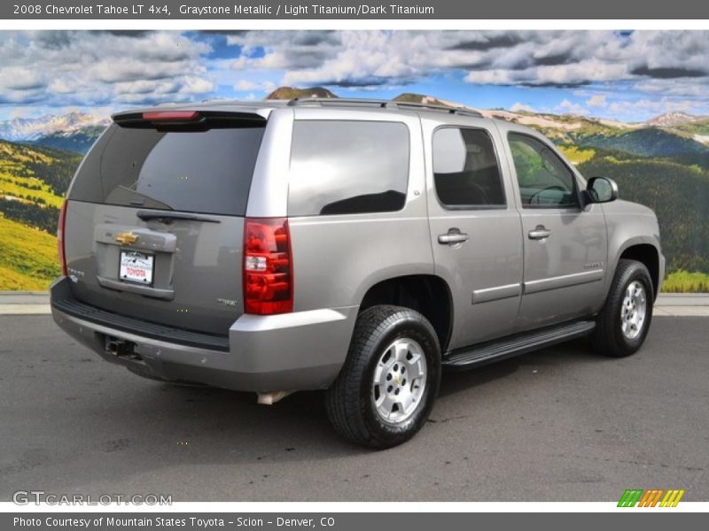 Graystone Metallic / Light Titanium/Dark Titanium 2008 Chevrolet Tahoe LT 4x4