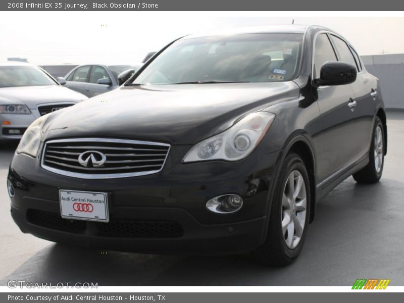 Black Obsidian / Stone 2008 Infiniti EX 35 Journey