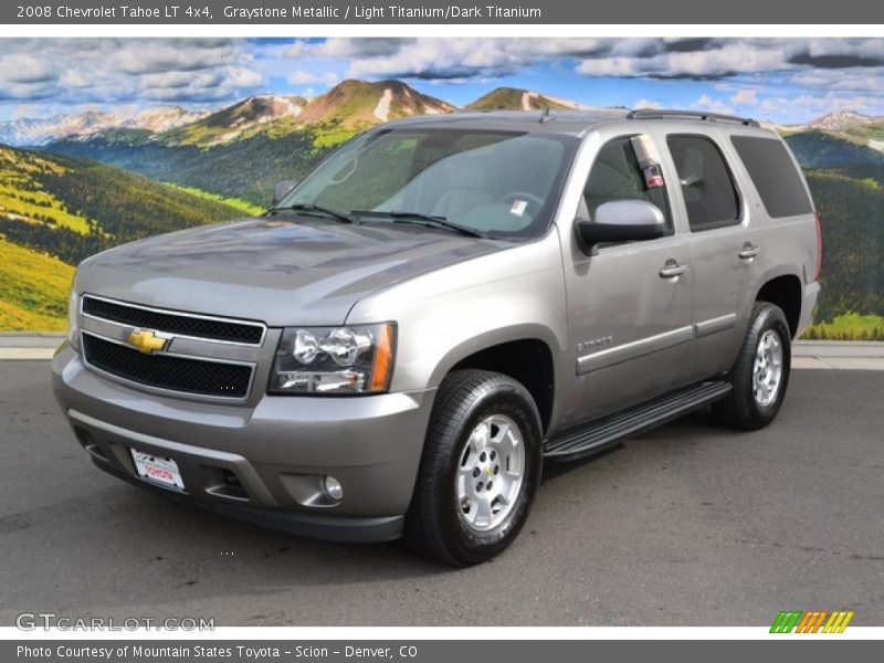 Graystone Metallic / Light Titanium/Dark Titanium 2008 Chevrolet Tahoe LT 4x4