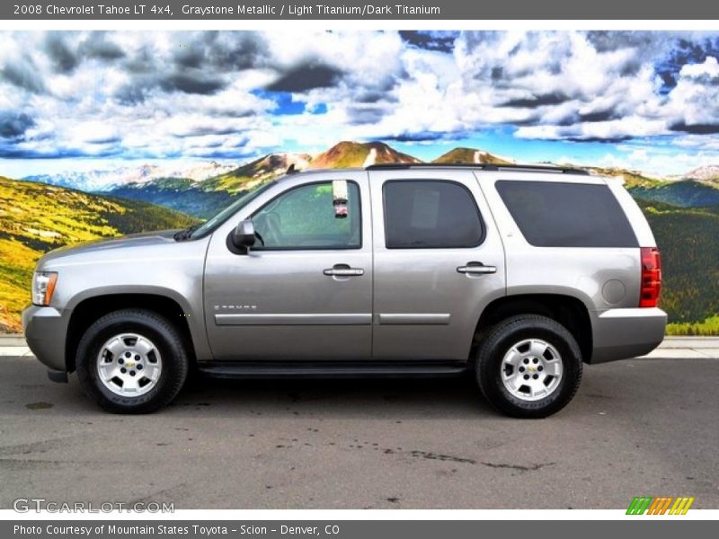Graystone Metallic / Light Titanium/Dark Titanium 2008 Chevrolet Tahoe LT 4x4