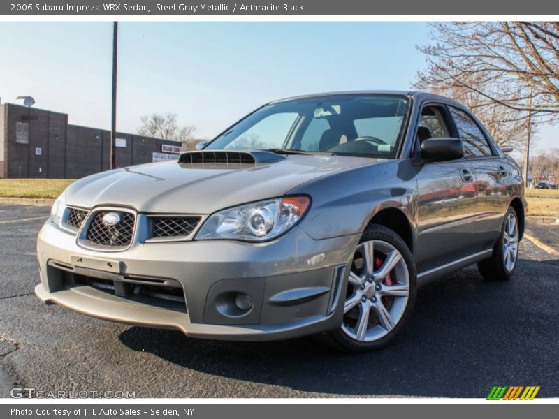 Steel Gray Metallic / Anthracite Black 2006 Subaru Impreza WRX Sedan