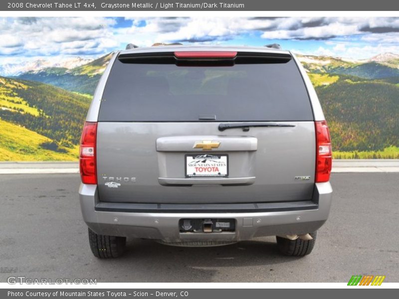 Graystone Metallic / Light Titanium/Dark Titanium 2008 Chevrolet Tahoe LT 4x4