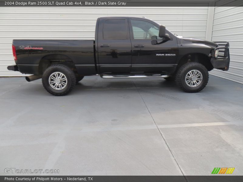 Black / Dark Slate Gray 2004 Dodge Ram 2500 SLT Quad Cab 4x4