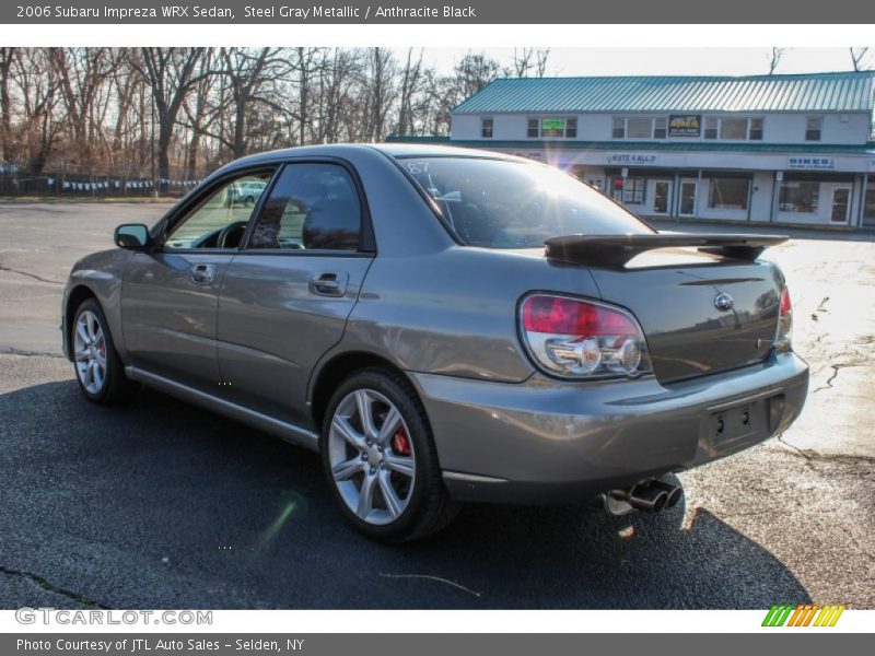Steel Gray Metallic / Anthracite Black 2006 Subaru Impreza WRX Sedan