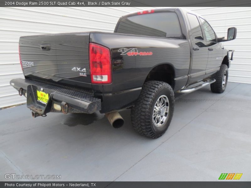 Black / Dark Slate Gray 2004 Dodge Ram 2500 SLT Quad Cab 4x4
