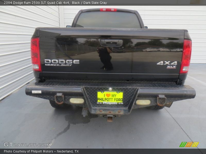 Black / Dark Slate Gray 2004 Dodge Ram 2500 SLT Quad Cab 4x4