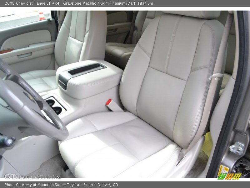 Graystone Metallic / Light Titanium/Dark Titanium 2008 Chevrolet Tahoe LT 4x4
