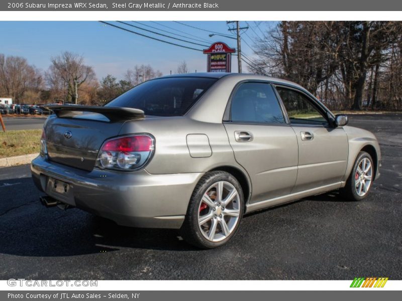 Steel Gray Metallic / Anthracite Black 2006 Subaru Impreza WRX Sedan