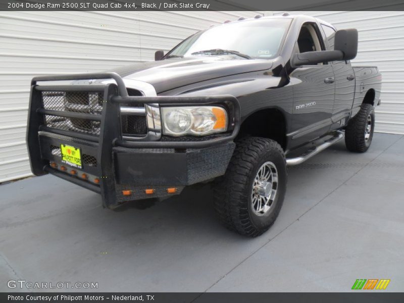 Black / Dark Slate Gray 2004 Dodge Ram 2500 SLT Quad Cab 4x4