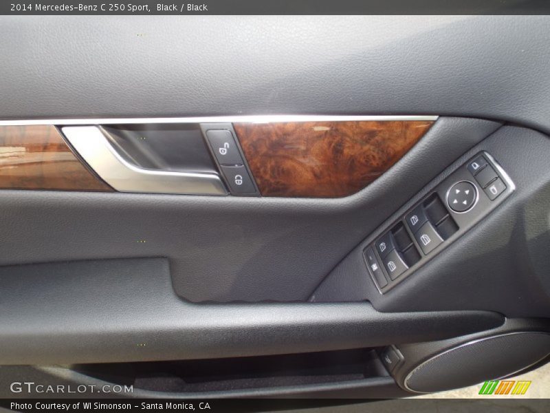 Black / Black 2014 Mercedes-Benz C 250 Sport