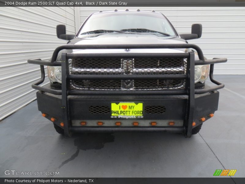 Black / Dark Slate Gray 2004 Dodge Ram 2500 SLT Quad Cab 4x4