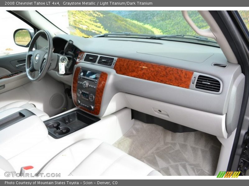 Graystone Metallic / Light Titanium/Dark Titanium 2008 Chevrolet Tahoe LT 4x4