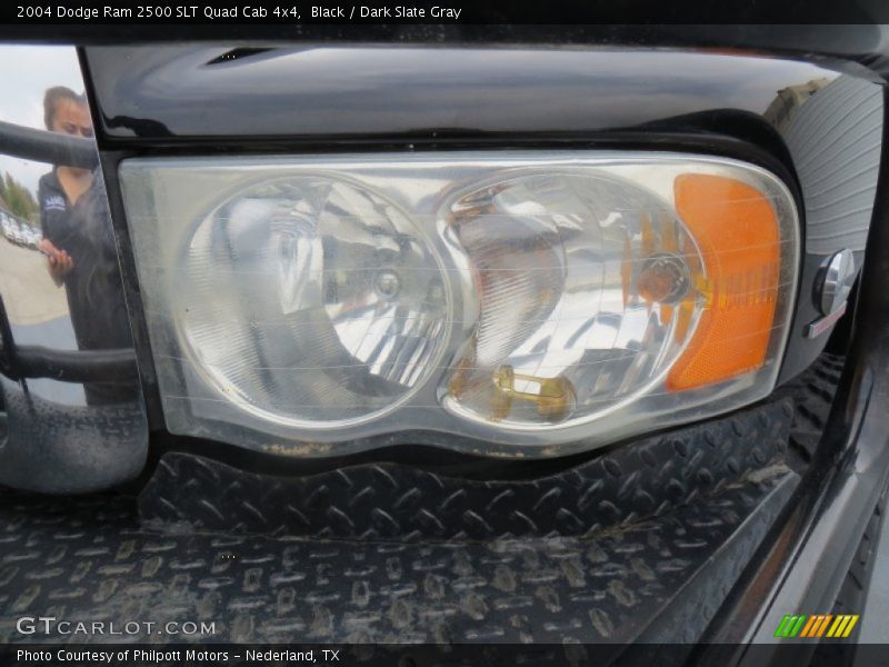 Black / Dark Slate Gray 2004 Dodge Ram 2500 SLT Quad Cab 4x4