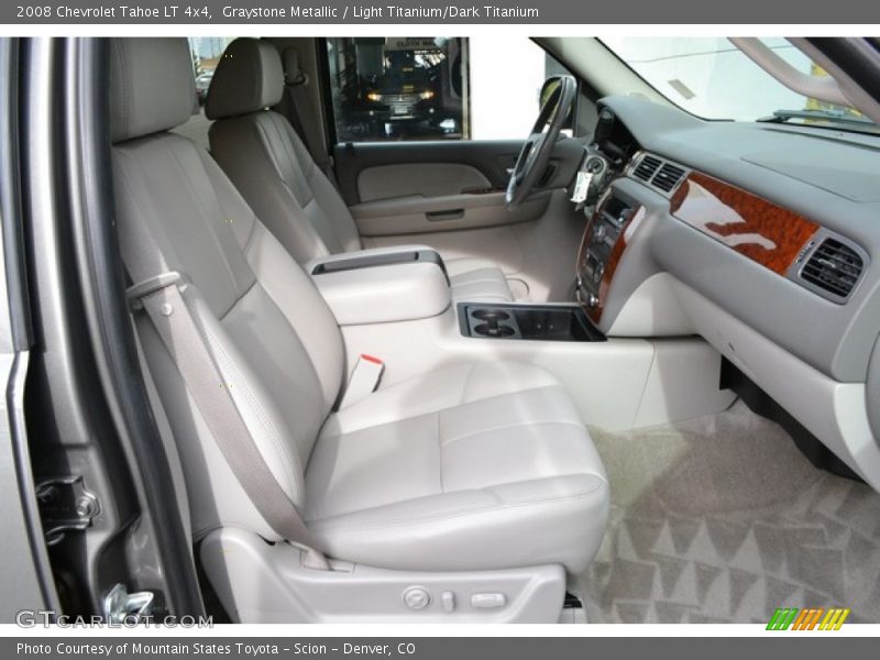 Graystone Metallic / Light Titanium/Dark Titanium 2008 Chevrolet Tahoe LT 4x4