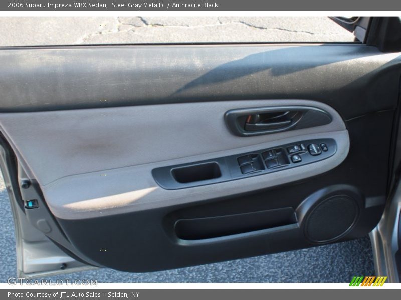 Steel Gray Metallic / Anthracite Black 2006 Subaru Impreza WRX Sedan
