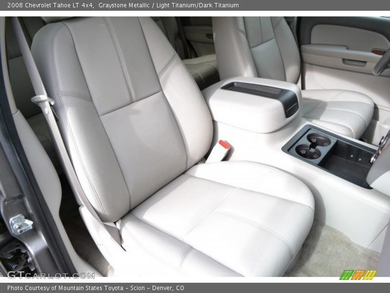 Graystone Metallic / Light Titanium/Dark Titanium 2008 Chevrolet Tahoe LT 4x4